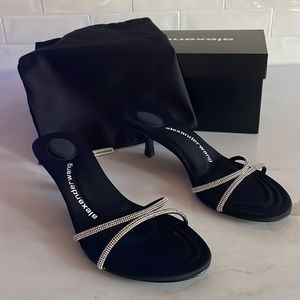 Alexander Wang Dahlia 50 crystal Sandal Size 6.5